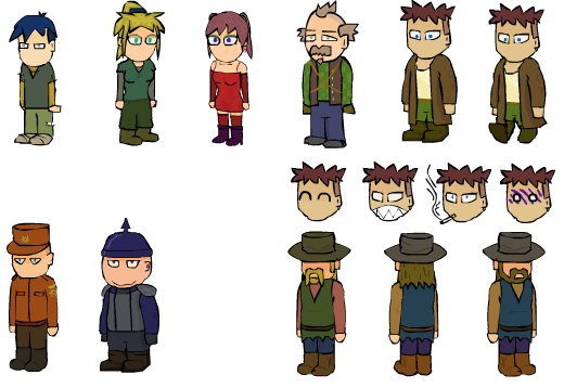 Early Character Art